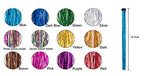 19.7 Inch Clip In Hair Fairy Tinsel Kit Clips Clip On Glitter Hair Tinsel Extensions 12 Colors