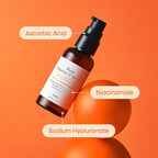 PURITO Pure Vitamin C Serum 60ml / 2.0 fl.oz., Natural Ingredients Serum, Vitamin C, Vegan & Cruelty Free, Hypoallergenic, Calming, Fragrance-free, Korean Skin Care