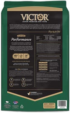 Victor Super Premium Dog Food – Performance Dry Dog Food – 26% Protein for Active Adult Dogs – Includes Glucosamine and Chondroitin for Hip and Joint Health, 40lbs