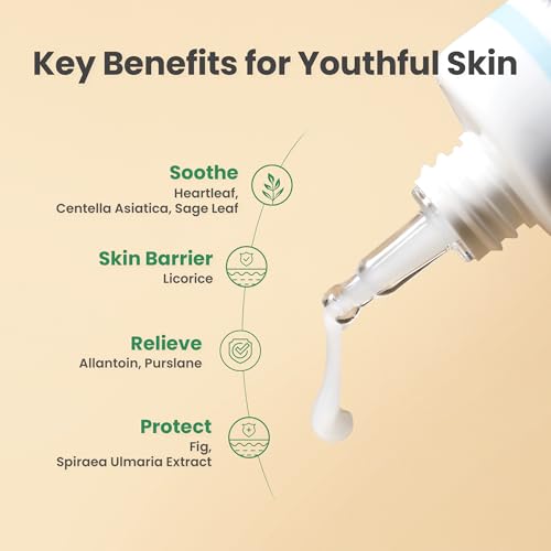 AXIS-Y Heartleaf My Type Calming Cream - Soothing, Redness Relief & Long Lasting Moisture Dewy Skin Daily Face Lotion - Vegan Korean Skin Care Moisturizer Face Cream for All Skin Types - 2.02 fl. oz.