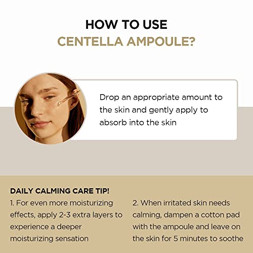 SKIN1004 Madagascar Centella Ampoule 3.38fl.oz (100ml) and Light Cleansing Oil 6.76fl.oz (200ml) Bundle