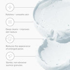 DRMTLGY Microdermabrasion Facial Scrub and Face Mask. Non-Abrasive Face Exfoliator Improves Acne Scars, Blackheads, Pore Size, and Skin Texture. 2 oz