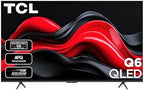 TCL 75-Inch Class Q65 QLED 4K Smart TV with Fire TV (75Q651F, 2024 Model), Dolby Vision, HDR PRO+, Dolby Atmos, Alexa Built-in with Voice Remote, Apple AirPlay 2 Compatibility, Streaming Television