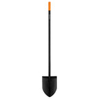Fiskars 57" Garden Digging Shovel, Heavy Duty Steel Tool, Straight Handle