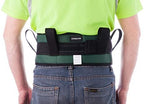 COW&COW Padded Gait Belt with 4 Handles and Quick Release Buckle 5.5 inchs(Black, Large/40inches-60inches)