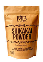 MB Herbals Shikakai Powder 454g | 1 lb | 16 oz | Natural Hair Cleanser & Conditioner | 100% Pure Acacia concinna Fruit Pods Powder from Wildcrafted Shikakai
