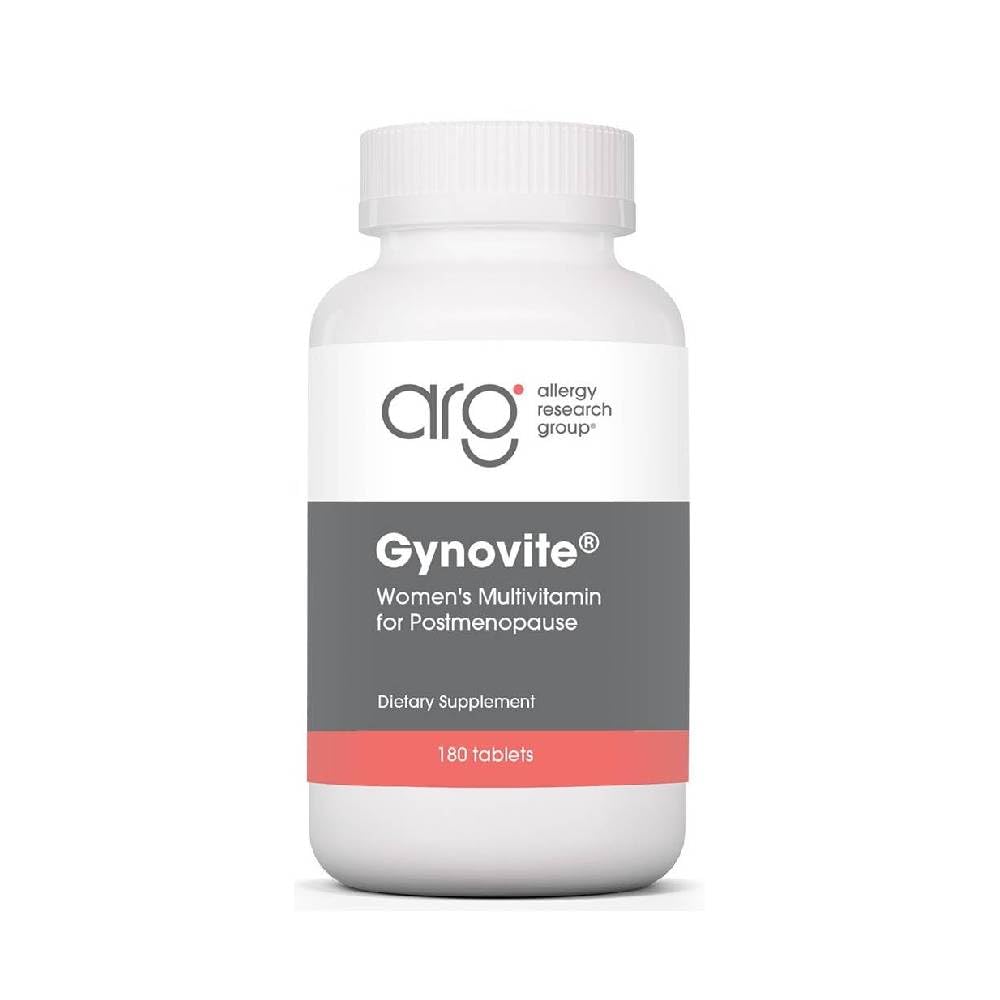 Optimox Gynovite Plus - Women’s Multivitamin & Multimineral Supplement - Postmenopausal Support with Magnesium, Vitamin D3, Biotin & Digestive Enzymes - 30 Servings - 180 Count