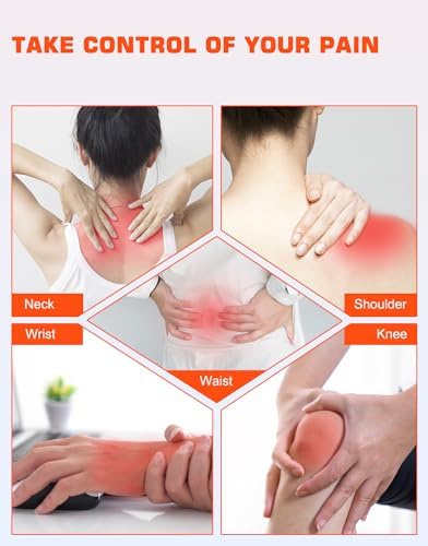 Holsn Red Light Therapy Infrared Light Tharepy, Red Light Device for Bodypain Relief, Joint, Muscle & Tissue 14 * 650nm + 3 * 808nm