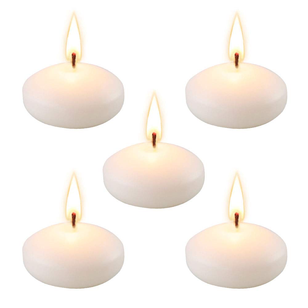 48 Pack Floating Candles for Centerpieces, 2 Inch Small Floating Candles for Holiday, Weddings, Parties, Special Occasions and Christmas Home Decorations