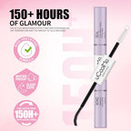 Flora Lash Clusters Kit 8-14mm Individual Lashes D Curl Spiky Cluster Lashes Kit Wispy Eyelash Clusters DIY Eyelash Extension kit with Lash Bond and Seal 0.05mm Ultra-Thin Black Lash Band DIY at Home