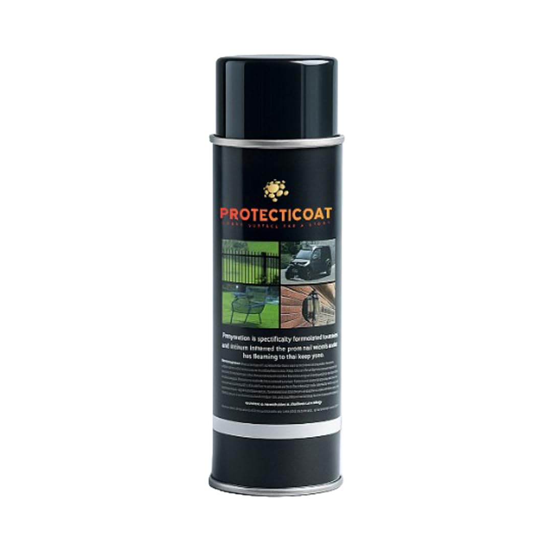 Protecticoat Oxidation Remover & Plastic Restorer – Max UV Protection, 1‑Year Warranty – Protective Coating for Metal, Plastics, Fiberglass & Single Stage Paint (14oz Spray Can)