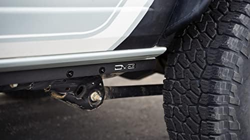 Pinch Weld Covers for 2021-2024 Ford Bronco 4-Door | Covers Up Unsightly Pinch Weld | Bolt-On Installation | Micro-Texture Black Powder Coat | DV8 Offroad