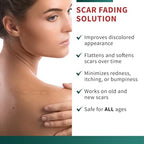 Medical-Grade Silicone Scar Tape Roll (1.6" x 118") Keloid Bump Removal Scar Sheets - Reusable Silicone Tape Scar Removal Strips, Scar Tape for Surgical Scars, C Section Scar Silicone Strips (2 Pack)