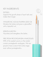 SWEED - Eyelash Growth Serum | Lengthens with Peptides, Biotin, Pumpkin Seed Oil + Keratin | Prostaglandin-Free | Vegan, Cruelty-Free, Clean Beauty (0.17 fl oz | 5 ml)