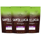 Specialty Volcanic Nicaraguan - 2014 Bold Dark Roast Coffee, Rich & Intense, Low Acid, 91 Point, SHG, Small Batch Roasted, Farm Direct, 100% Single-Origin | Santa Lucia | Ground, 3 Pounds (3-16oz)