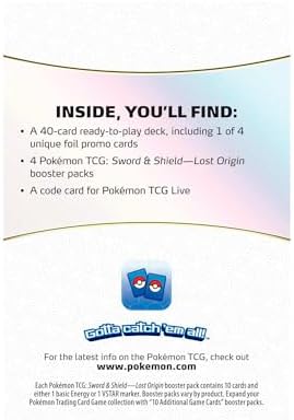 POKEMON TCG: Sword and Shield Lost Origin Build and Battle Box