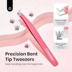 Beetles Lash Clusters 9-16mm Cluster Eyelash Extensions 3D Natural False Eyelashes Wispy Volume Eyelash Clusters 100pcs Individual Lashes DIY Cluster Lashes Bouquet (CNB001, 9-16mm)