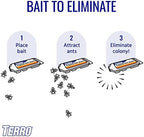 TERRO T300-3SR Liquid Ant Baits – 3 Pack, 18 Bait Stations