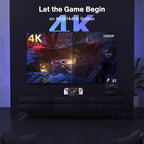 iVANKY 8-in-1 Docking Station 4K@144Hz for ASUS ROG Ally X/Valve Steam Deck OLED/Lenovo Legion Go S/MSI Claw, ROG Alloy/Stream Deck Dock Hub, HDMI 2.1, 1Gbps Ethernet, 3*USB-A 3.0, 100W USB-C Charge