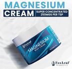 Magnesium Cream - Support for Sleep, Leg Cramps, Joint Support, & Muscle Soreness - Maximum Strength Magnesium Lotion with Arnica, Shea Butter, Lavender Essential Oil - Made in USA - 4oz