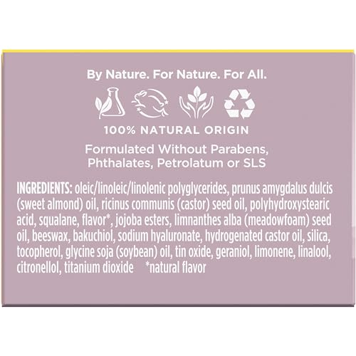 Burt’s Bees Lavender Vanilla Lip Sleeping Mask, With Hyaluronic Acid and Squalane Moisturizer To Instantly Hydrate Lips, Overnight Mask and Treatment, 0.45 oz.