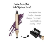 Artisan L'uxe Beauty Velvet Jumbo Eyeliner Pencil - Smokey Eyes in 3 Minutes - Water-Proof, Smudge-Proof, Long-Lasting - Age-Defying Essential Oils - Entice (Shade: Violet)