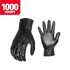 Grease Monkey Disposable Nitrile All Purpose Gloves, Pack of 100, X-Large, Black