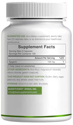 Apigenin, 100mg Per Serving, 240 Capsules – Raw Plant Extract from Chamomile Flower – Active Bioflavonoids & Antioxidants – Sleep & Relaxation Supplement – Non-GMO