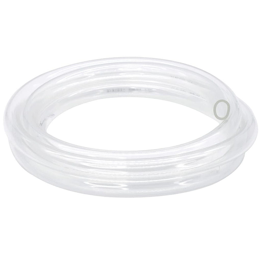 DAVCO 5/8" ID x 10ft Clear Vinyl Tubing, Low Pressure Flexible PVC Tubing, Heavy Duty UV Chemical Resistant Lightweight Plastic Vinyl Hose, BPA Free and Non Toxic