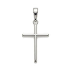 silverzone77 Cross Sterling Silver 925 Pendant Minimalistic Religious Unisex Jewelry