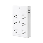 TP-Link Tapo Smart Plug Outlet Extender, Surge Protector, 18W Fast Charging, 3 Individual Smart Outlets, 1x USB-C & 2X USB-A, Smart Night Light, Works w/Apple HomeKit, Alexa & Google Home, Tapo P306