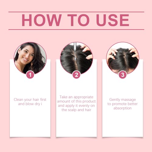 H-Regrow 2.0 - Hair Regrowth Spray with Biotin, Caffeine, Rice, Ginger, Castor Oil - 1PCS