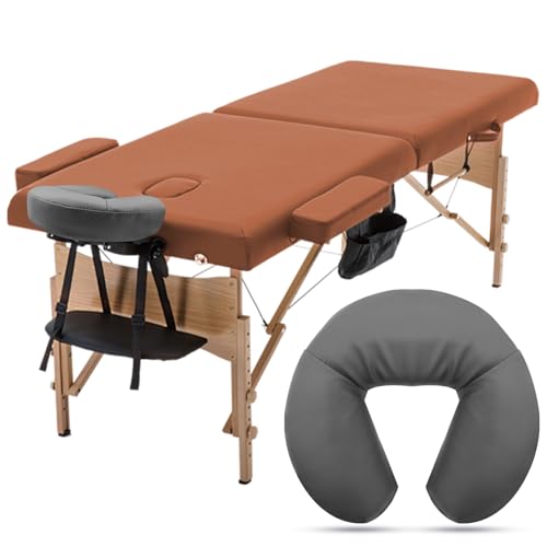 HOINCO Massage Face Cradle Cushion，Universal Headrest Face Rest Neck Head Cushion for Massage Chairs Spa Bed.(Grey)