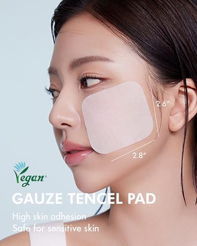 DERMAL Madecassoside Blemish Control Pad - Korean Toner Pad for Blemish & Tone Improvement with Centella Asiatica - Vegan Gauze Tencel Square Pads - High Capacity, 120 Sheets