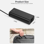 JEIBAO 65W 45W USB-C Laptop Charger Compatible with Dell Latitude 5530 5420 5430 5520 5540 7430 7420 7440 7340 7530 7330 7320 XPS 13 9250 9360 9365 9370 9380 9350 9550 Adapter Power Cord