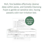 mixsoon Centella Cleansing Foam 5.07 fl oz/ 150ml,Low pH cleansing foam for soothing and moisturization