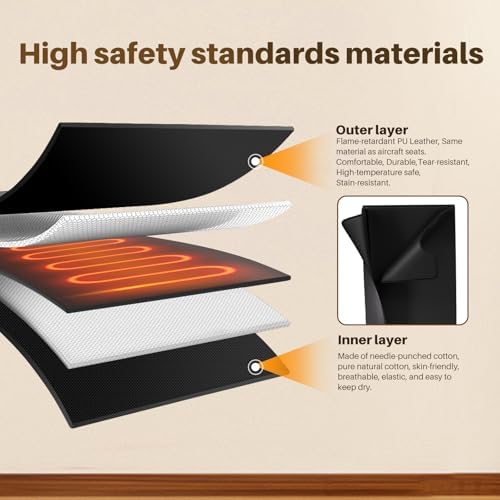 TOREAD PU Far Infrared Sauna Blanket for Relaxation and Detoxification，Portable Sauna Blanket Infrared with Red Light Therapy Suitable for All Body Types
