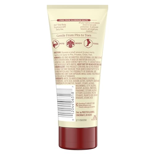 Old Spice Whole Body Deodorant for Men, Total Body Deodorant, Mandarin + Sandalwood, Aluminum Free Deodorant Cream for 24/7 Freshness // Dermatologist Tested Whole Body Deodorant, 3.0 oz