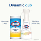 Clorox Disinfecting Mist, Lemon and Orange Blossom, 1 Spray and 1 Refill, 16 oz Each