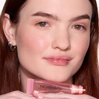 MCoBeauty 2-in-1 Glow & Treat Lip Oil, Berry, Hydrating Tint for Luscious Lips, Vegan, Cruelty Free Cosmetics