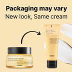 COSRX Full Fit Propolis Light Cream, 2.19 Fl.oz / 65ml, Propolis 64.5%, Hydrating Daily Day and Night Moisturiser, Korean Skin Care, Not Tested on Animals