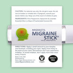 Migrastil Migraine Stick® and Topical Magnesium Cream & Body Lotion Bundle