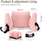 Hysterectomy Recovery Pillow, Post-Surgery Cushion for Abdomen C-Section Tummy Tuck Lumpectomy Myomectomy Patients Must Haves Abdominal Pillow with Pocket (Lght Pink)