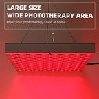 LED Red Light Therapy Device - 45W LED Panel Deep 660nm & 850nm Light Combo for Skin Beauty, Muscle & Joint Pain Relief