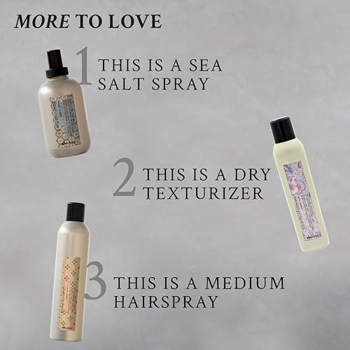 Davines This is a Texturizing Dust, Volumizing Powder Spray For Long-Lasting Volume And Workable Texture, No Residue Matte Effect, 0.28 Oz