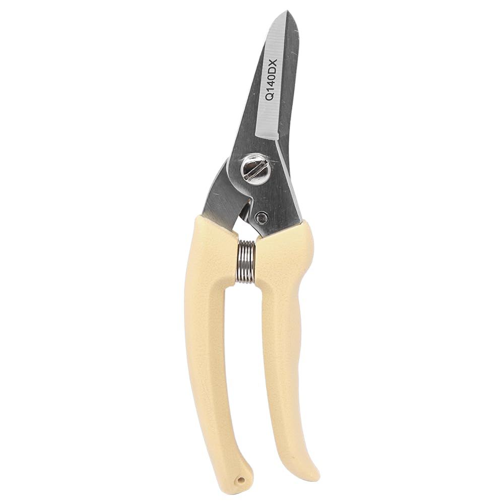 Zenport Q140DX Multipurpose Q Series Hoof Trimming Shears, 7-Inch, 2.5 Inch High Carbon Steel Blades, Cream
