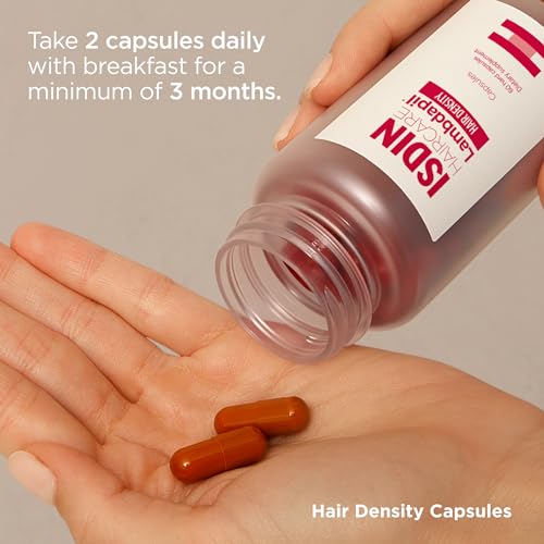 ISDIN Lambdapil Hair Density Capsules: Hair Thickening Vitamin Capsules for Thinning Hair