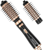 DAILYLIFE Rotating Hair Dryer Brush, Spinning Hair Dryer Brush with 2 Brushes (1.5" & 2"), Ionic Technology, Less Damage & Less Frizz