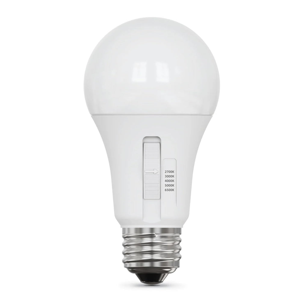 Feit Electric LED 5-Color Choice - 60W Equivalent - 800 Lumen, 2700K Soft Whit, 3000K Bright White, 4000K Cool White, 5000K Daylight and 6500K Cool Daylight, A19, ART 1715914
