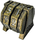 NERD GEAR Commander Essentials Kit - Ultimate Accessory for MTG Commander EDH - MTG Command Zone Tray - Health Counter - Spin Down Dice - Dry Erase Tokens (Ancient Bronze)